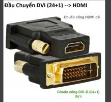 Cáp Chuyển DVI (24+1) ra HDMI